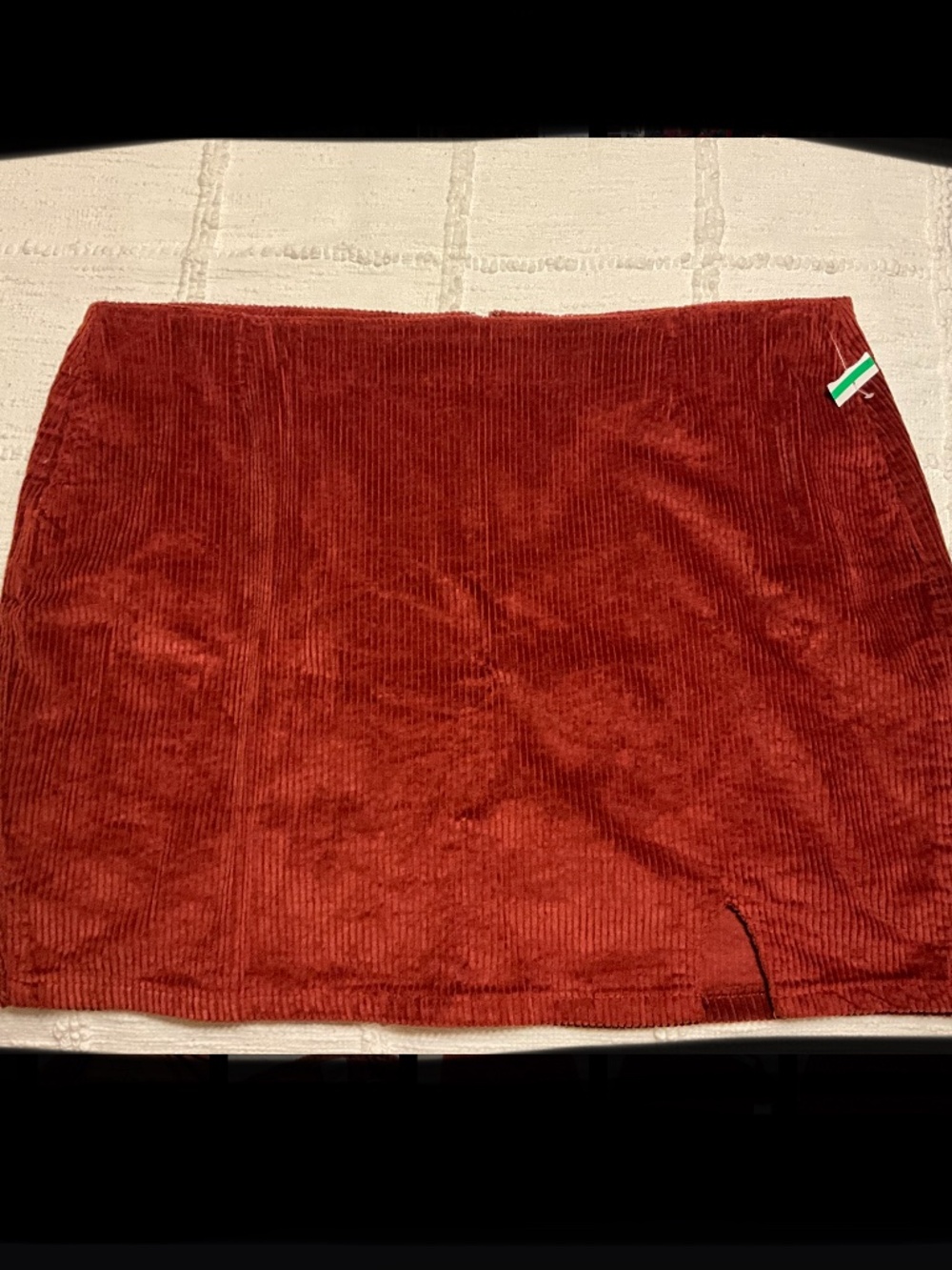 3XL BP Corduroy Short Skirt, Rust-Colored, NWT